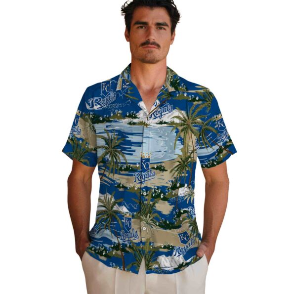 kansas-city-royals-palm-horizon-royal-blue-hawaiian-shirt-fashion-forward kansas city royals palm horizon royal blue hawaiian shirt fashion forward