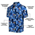 kansas-jayhawks-floral-pineapple-blue-hawaiian-shirt-best-selling