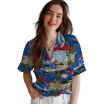 kansas-jayhawks-palm-horizon-blue-hawaiian-shirt-best-selling
