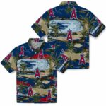 los-angeles-angels-palm-horizon-blue-hawaiian-shirt-best-selling