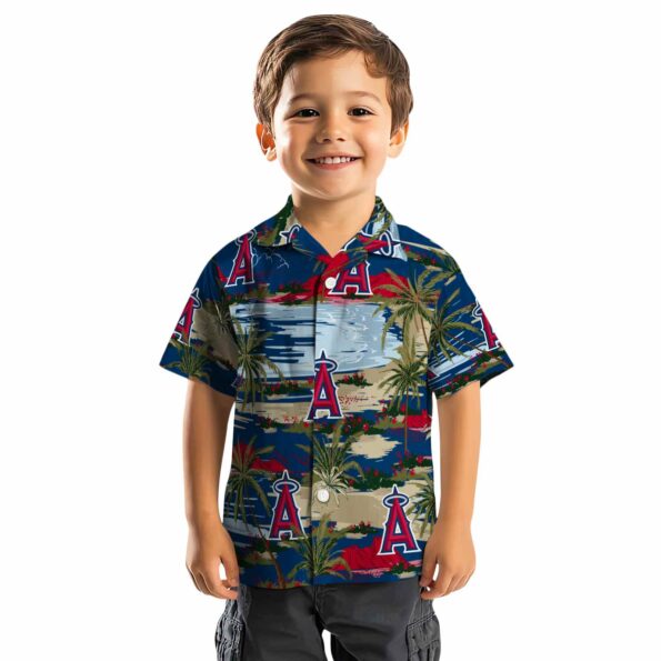 los-angeles-angels-palm-horizon-blue-hawaiian-shirt-top-rated los angeles angels palm horizon blue hawaiian shirt top rated