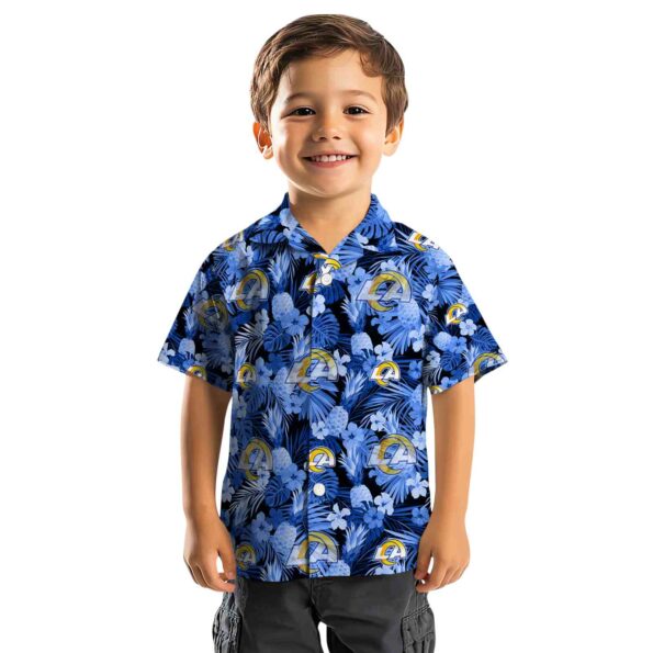 los-angeles-rams-floral-pineapple-blue-hawaiian-shirt-top-rated los angeles rams floral pineapple blue hawaiian shirt top rated