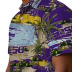 lsu-tigers-palm-horizon-purple-hawaiian-shirt-best-selling