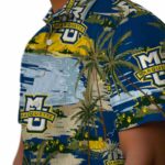 marquette-golden-eagles-palm-horizon-blue-hawaiian-shirt-best-selling