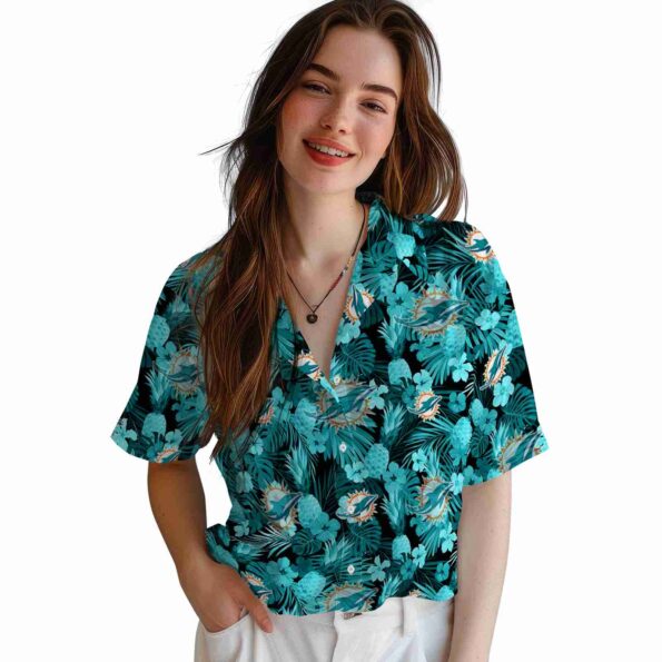 miami-dolphins-floral-pineapple-aqua-hawaiian-shirt-latest-model miami dolphins floral pineapple aqua hawaiian shirt latest model