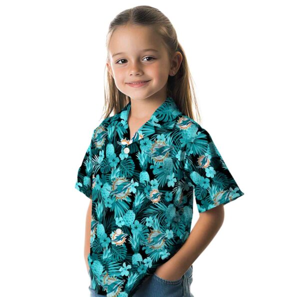 miami-dolphins-floral-pineapple-aqua-hawaiian-shirt-premium-grade miami dolphins floral pineapple aqua hawaiian shirt premium grade