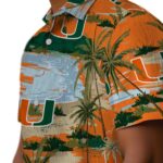 miami-hurricanes-palm-horizon-orange-hawaiian-shirt-best-selling