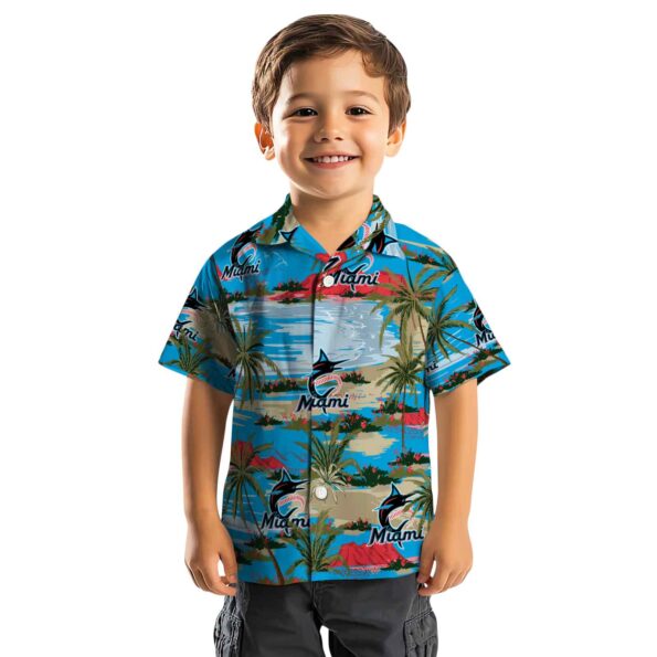 miami-marlins-palm-horizon-blue-hawaiian-shirt-top-rated miami marlins palm horizon blue hawaiian shirt top rated