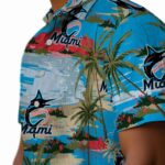 miami-marlins-palm-horizon-blue-hawaiian-shirt-best-selling