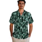michigan-state-spartans-floral-pineapple-green-hawaiian-shirt-best-selling