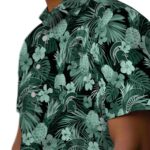 michigan-state-spartans-floral-pineapple-green-hawaiian-shirt-best-selling