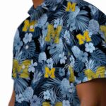 michigan-wolverines-floral-pineapple-blue-hawaiian-shirt-best-selling