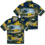 michigan-wolverines-palm-horizon-blue-hawaiian-shirt-best-selling