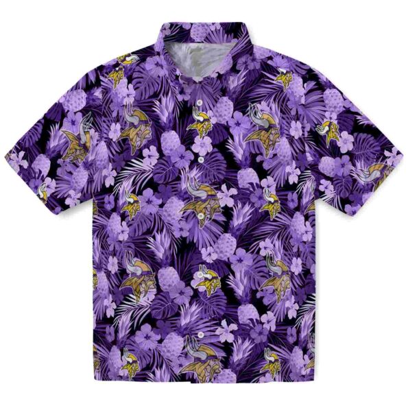 minnesota-vikings-floral-pineapple-purple-hawaiian-shirt-best-selling minnesota vikings floral pineapple purple hawaiian shirt best selling