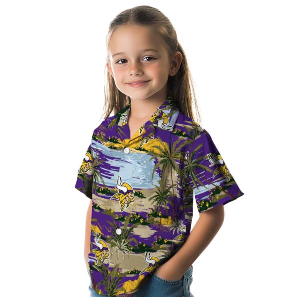 minnesota-vikings-palm-horizon-purple-hawaiian-shirt-premium-grade minnesota vikings palm horizon purple hawaiian shirt premium grade