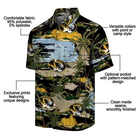 missouri-tigers-palm-horizon-black-hawaiian-shirt-new-arrival missouri tigers palm horizon black hawaiian shirt new arrival