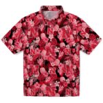 Nebraska Cornhuskers Hawaiian Shirt - Floral Pineapple Red 1 nebraska-cornhuskers-floral-pineapple-red-hawaiian-shirt-best-selling