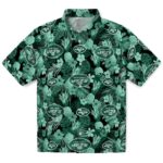 New York Jets Hawaiian Shirt - Floral Pineapple Green 1 new-york-jets-floral-pineapple-green-hawaiian-shirt-best-selling