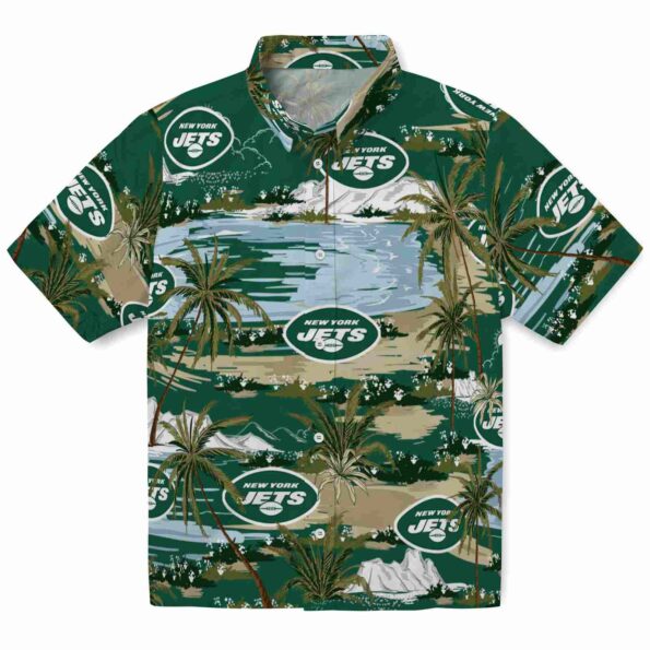 new-york-jets-palm-horizon-green-hawaiian-shirt-best-selling new york jets palm horizon green hawaiian shirt best selling