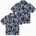 new-york-yankees-floral-pineapple-navy-hawaiian-shirt-best-selling