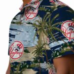new-york-yankees-palm-horizon-navy-hawaiian-shirt-best-selling