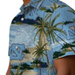 north-carolina-tar-heels-palm-horizon-light-blue-hawaiian-shirt-best-selling