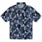 Notre Dame Fighting Irish Hawaiian Shirt - Floral Pineapple Navy 1 notre-dame-fighting-irish-floral-pineapple-navy-hawaiian-shirt-best-selling