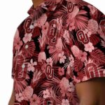 oklahoma-sooners-floral-pineapple-crimson-hawaiian-shirt-best-selling