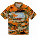 Oklahoma State Cowboys Hawaiian Shirt - Palm Horizon Orange 1 oklahoma-state-cowboys-palm-horizon-orange-hawaiian-shirt-best-selling