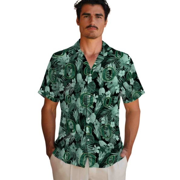 oregon-ducks-floral-pineapple-green-hawaiian-shirt-fashion-forward oregon ducks floral pineapple green hawaiian shirt fashion forward