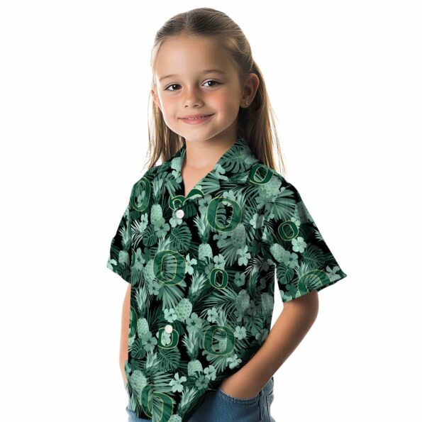 oregon-ducks-floral-pineapple-green-hawaiian-shirt-premium-grade oregon ducks floral pineapple green hawaiian shirt premium grade