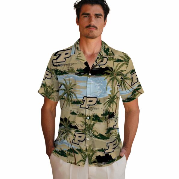 purdue-boilermakers-palm-horizon-gold-hawaiian-shirt-fashion-forward purdue boilermakers palm horizon gold hawaiian shirt fashion forward
