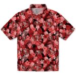 San Francisco 49ers Hawaiian Shirt - Floral Pineapple Red 1 san-francisco-49ers-floral-pineapple-red-hawaiian-shirt-best-selling
