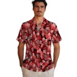 san-francisco-49ers-floral-pineapple-red-hawaiian-shirt-best-selling