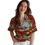 san-francisco-49ers-palm-horizon-red-hawaiian-shirt-best-selling