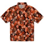San Francisco Giants Hawaiian Shirt - Floral Pineapple Orange 1 san-francisco-giants-floral-pineapple-orange-hawaiian-shirt-best-selling
