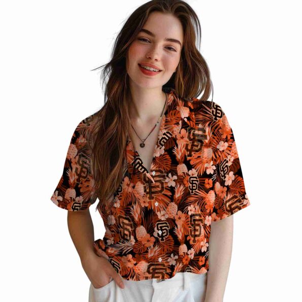 san-francisco-giants-floral-pineapple-orange-hawaiian-shirt-latest-model san francisco giants floral pineapple orange hawaiian shirt latest model