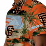 san-francisco-giants-palm-horizon-orange-hawaiian-shirt-best-selling