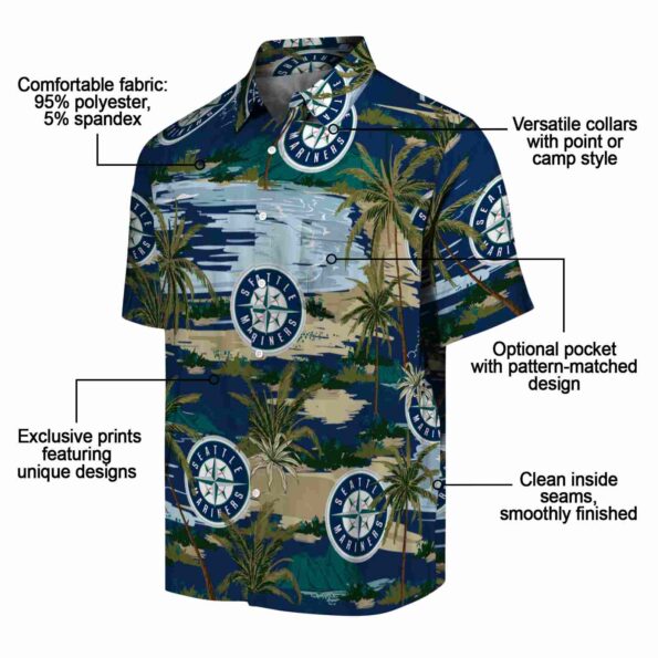 seattle-mariners-palm-horizon-navy-blue-hawaiian-shirt-new-arrival seattle mariners palm horizon navy blue hawaiian shirt new arrival