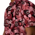south-carolina-gamecocks-floral-pineapple-garnet-hawaiian-shirt-best-selling