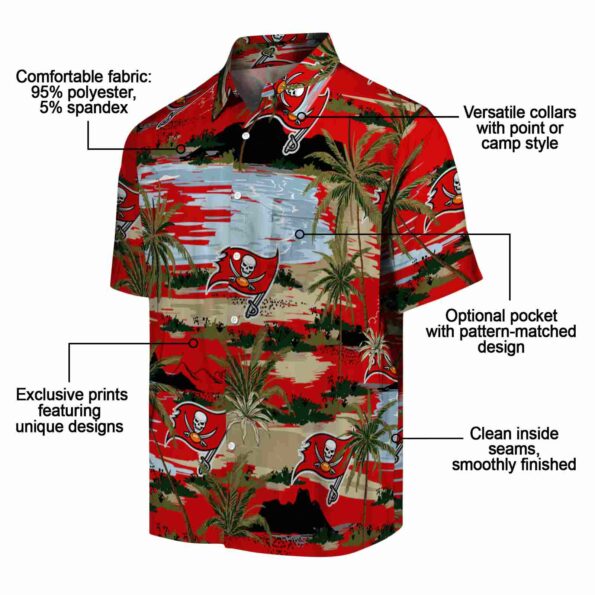 tampa-bay-buccaneers-palm-horizon-red-hawaiian-shirt-new-arrival tampa bay buccaneers palm horizon red hawaiian shirt new arrival