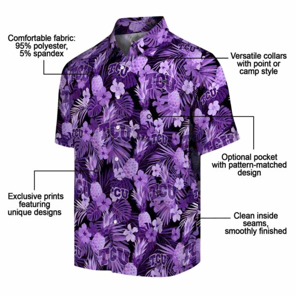 tcu-horned-frogs-floral-pineapple-purple-hawaiian-shirt-new-arrival tcu horned frogs floral pineapple purple hawaiian shirt new arrival