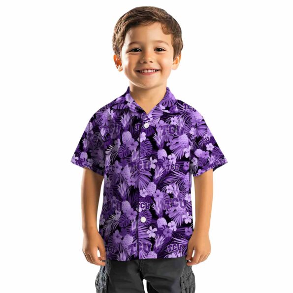 tcu-horned-frogs-floral-pineapple-purple-hawaiian-shirt-top-rated tcu horned frogs floral pineapple purple hawaiian shirt top rated
