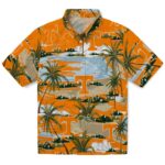 Tennessee Volunteers Hawaiian Shirt - Palm Horizon Orange 1 tennessee-volunteers-palm-horizon-orange-hawaiian-shirt-best-selling