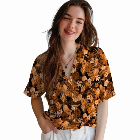 texas-longhorns-floral-pineapple-orange-hawaiian-shirt-latest-model texas longhorns floral pineapple orange hawaiian shirt latest model