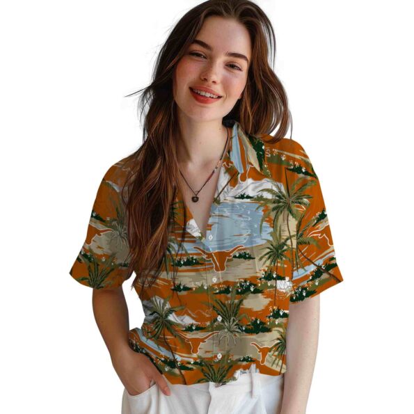 texas-longhorns-palm-horizon-orange-hawaiian-shirt-latest-model texas longhorns palm horizon orange hawaiian shirt latest model