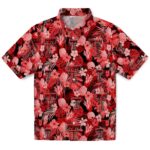 Texas Tech Red Raiders Hawaiian Shirt - Floral Pineapple Red 1 texas-tech-red-raiders-floral-pineapple-red-hawaiian-shirt-best-selling