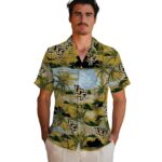 ucf-knights-palm-horizon-gold-hawaiian-shirt-best-selling