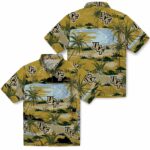 ucf-knights-palm-horizon-gold-hawaiian-shirt-best-selling