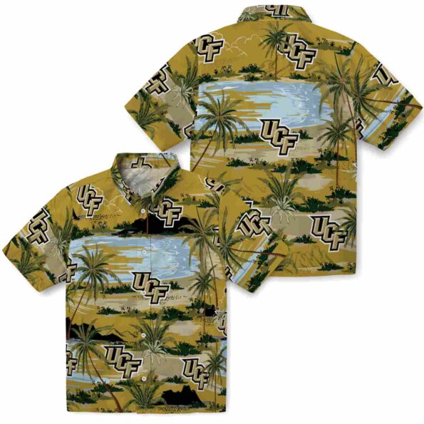 ucf-knights-palm-horizon-gold-hawaiian-shirt-high-quality ucf knights palm horizon gold hawaiian shirt high quality